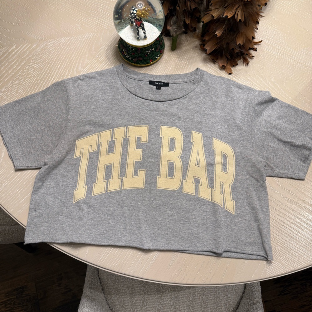 The Bar Varsity Cotton Tee